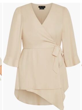 ✨City Chic Shibara Tunic Rust & Plum ✨
